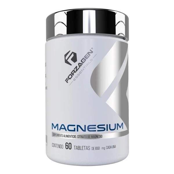 Forzagen | Magnesium 60 Tabs | Citrato De Magnesio Sabor