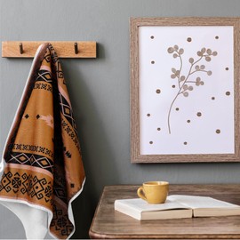 Bencailor 6 Pack Kitchen Dish Towels Sets Farmhouse Hand Towel Microfiber Kitchen Towels Washcloth Absorbent Decorative Tea Dish Towels for Home Supplies 16" x 24" (Colorful,Classic Style)