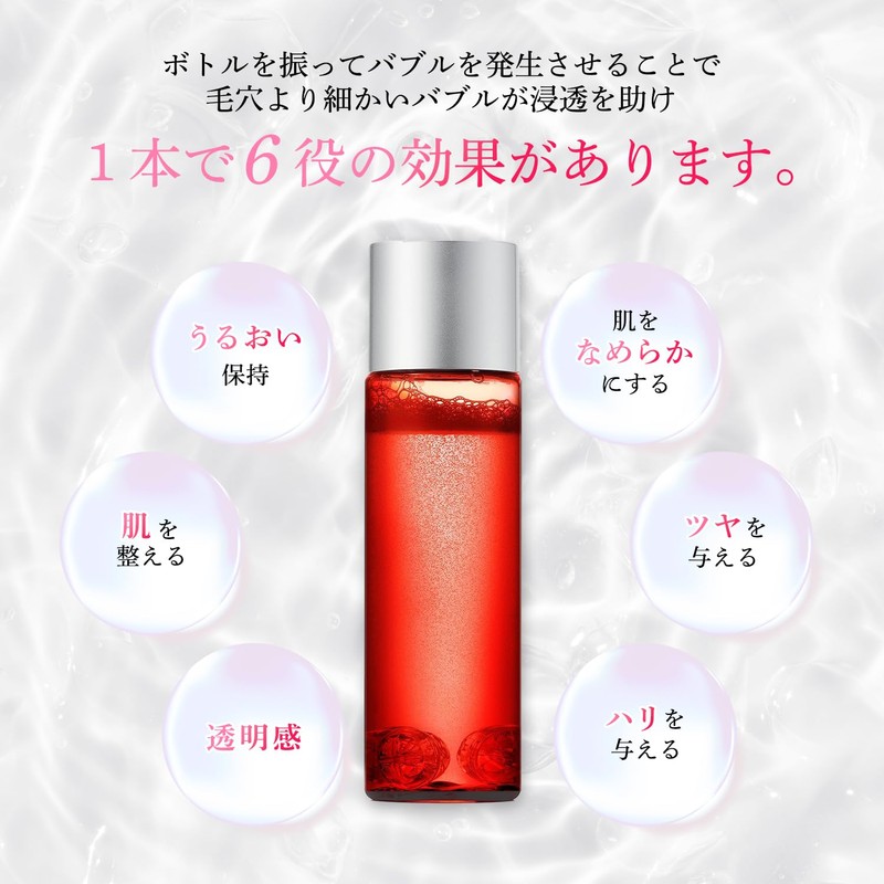 MATERRA Bubble Rich Lotion (6 in 1 Bottle), Cosmetic Ingredients