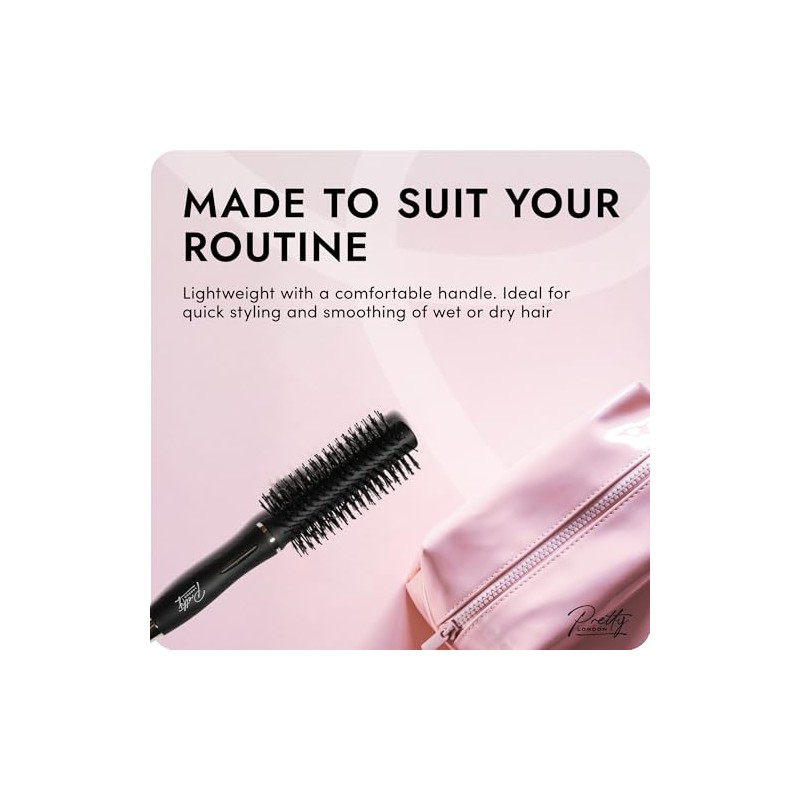 Hair Brush for Women (Radial Hairbrush - Pink)
