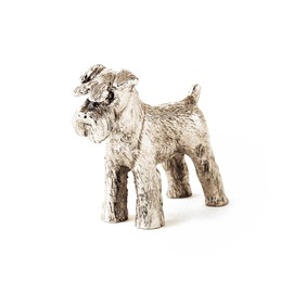 ミニチュアシュナウザー イギリス製 アート ドッグ フィギュア コレクション