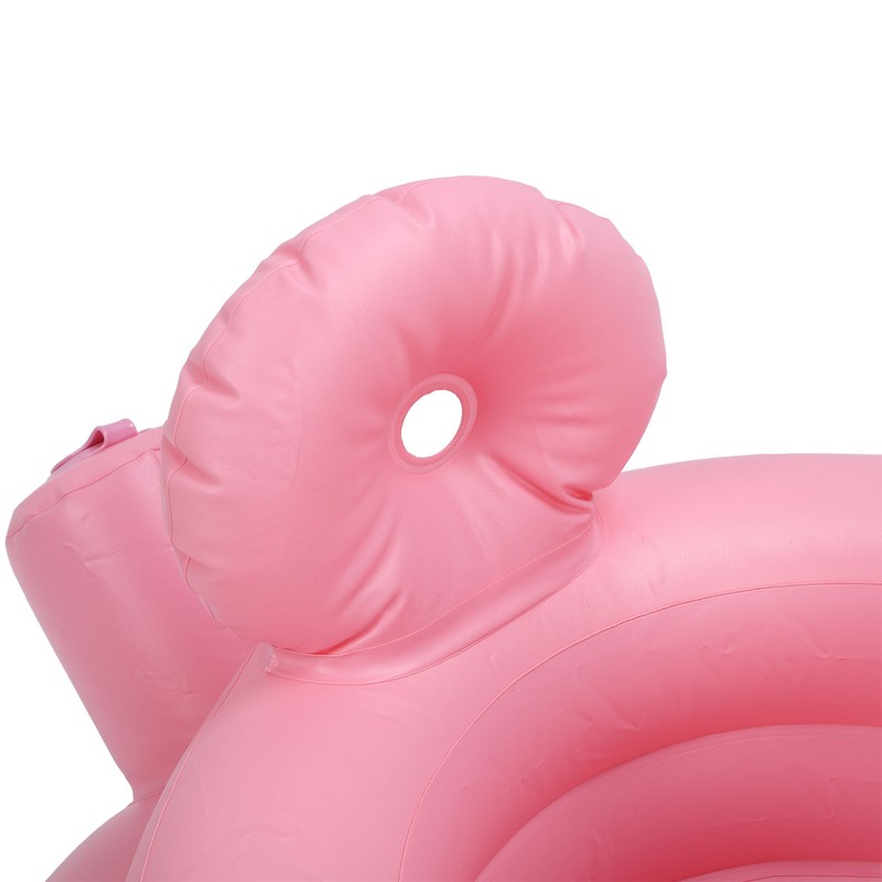 Inflatable Baby Chair Built in Air Pump Soft Cartoon Rabbit