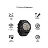 HYGMOCC [2 Pack] Screen Protector Designed for Garmin Fenix 6/6