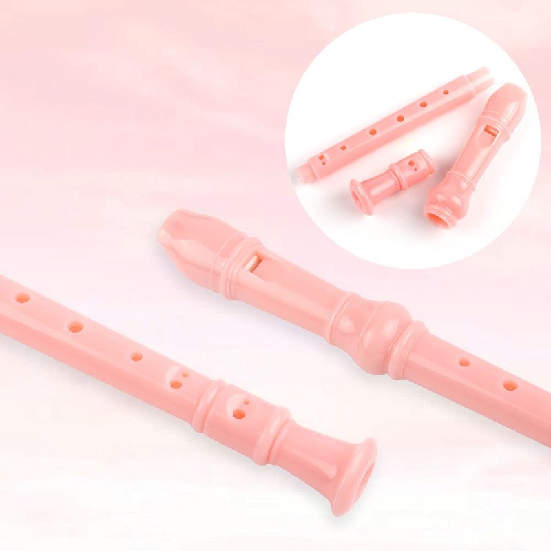 Mr.Power German Style C Key Soprano Recorder 8-Hole 3 Piece