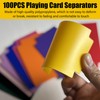 BetLight Card Dividers for Trading Cards, 7 x 9.6 cm,