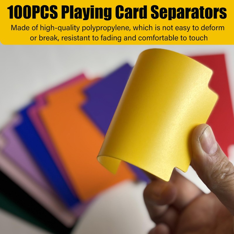 BetLight Card Dividers for Trading Cards, 7 x 9.6 cm,
