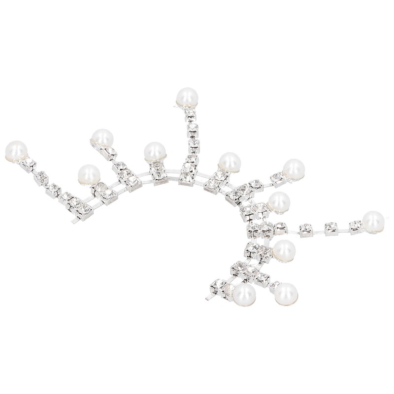 4Pcs Crystal Claw Chain Trimming Fringe Simulation Diamond Chain for