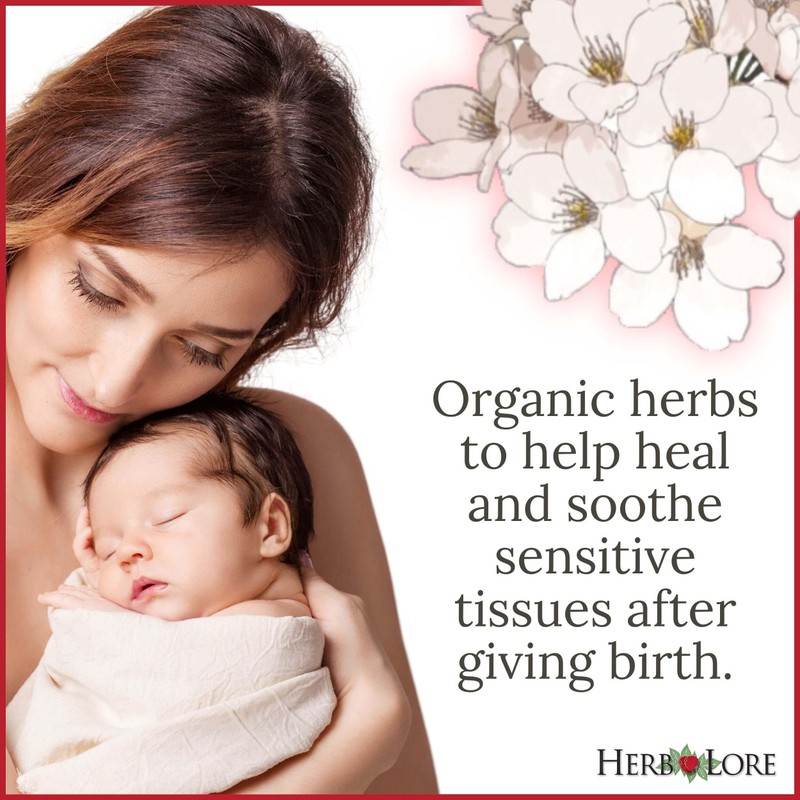 Herb Lore Organic Postpartum Sitz Bath - Helps Heal and