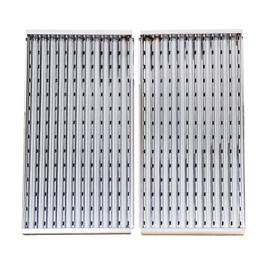 Hongso 17 1/8" Stainless Steel Tru-Infrared Emitter Grates G362-2100-W1 Grill Replacement Parts for Charbroil 2 Burners 463642316, 463644220, 463675016, 463632520, 466642316 466642416 463245518 Models