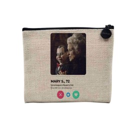 Canvas Bag - Mary Shaw Tummy Control Movie Horror Encounter Love - Canvas Cosmetic Bag - Purse - 15x10cm Mary Sha 15x10cm Cosmetic Bag, Mary Sha, Cosmetic bag