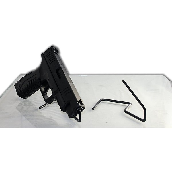 Pro Shot Free Stand Pistol Display (2 Pack), Black