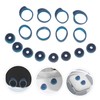 Gatuida 16pcs Headset Plugs Lightweight Earphone Protective Covers for Buds