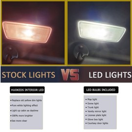 HUOKEDS 18pcs Odyssey Interior Led Lights Kit for 2011 2012 2013 2014 2015 2016 2017 Honda Odyssey 6000k Super Bright White Interior Led Bulbs Replacement Package + Installation Tool
