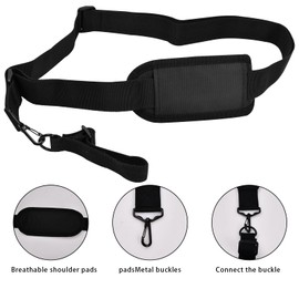 volumoon Weed Eater Strap, Shoulder Strap for Leaf Blower, Shoulder Strap Trimmer Straps Made of Nylon Grass Trimmer, Adjustable Lawn Mower Trimmer Shoulder Strap, for Cutting Protection Weeders, All