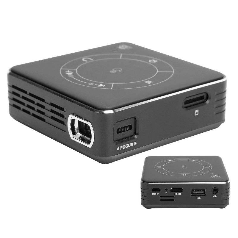 Mini Projector HD Smart Bluetooth Wireless Connection Home OnScreen Equipment