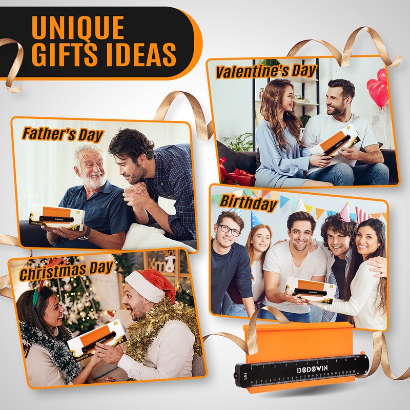 dodowin Contour Gauge with Lock, Fathers Day Gifts for Men