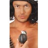 Fiestas Guirca Green Army Toy Fake Grenade with Noise