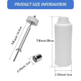 Windspeed 608 - Kit de limpieza de rodamientos para patines - Lavado de rodamientos para 8 rodamientos de huesos (sin agente de limpieza de rodamientos)