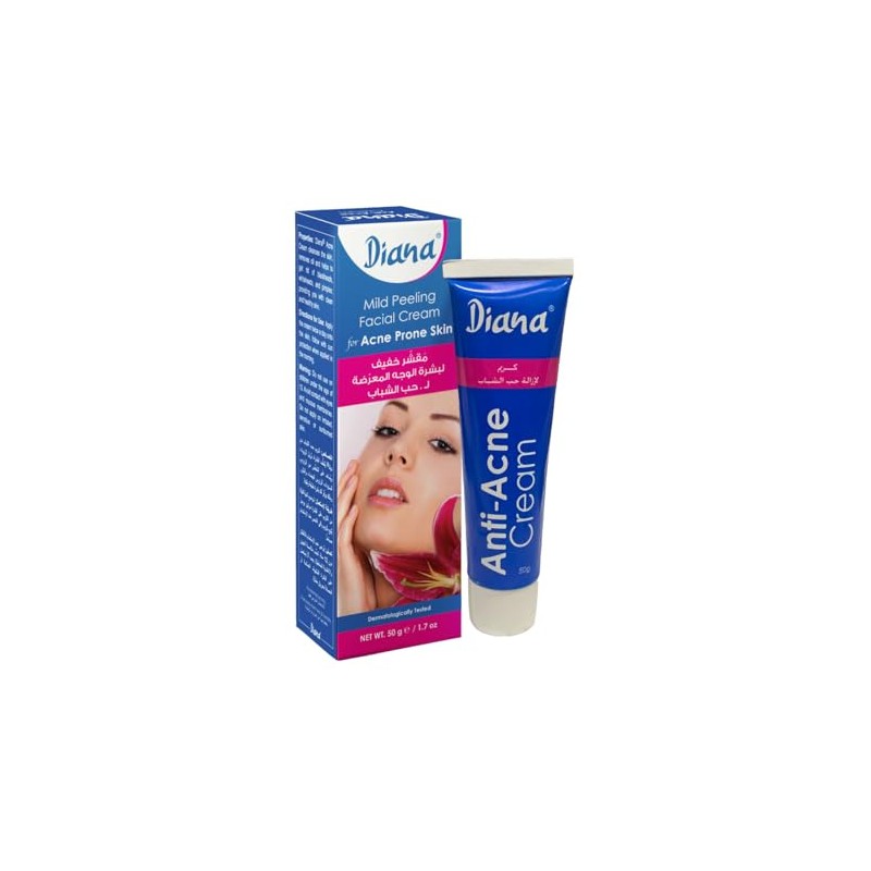 Diana Mild Peeling Facial Cream for Acne Prone Skin 50g