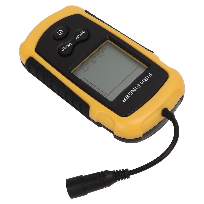 Wired Fish Finder ABS Portable Sonar Intelligent Underwater Fishfinder with