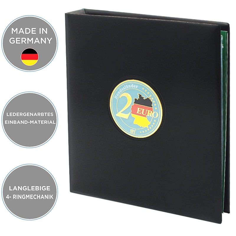 Premium-Münzalbum 2 Euro Deutsche Bundesländer
