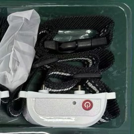 NBSUN Wireless Dog Fence Collar, Electric Fence for Dog with Big LCD Screen, Portable Wireless Fence & Training Collar with 2.4GPFC Antenna, Waterproof & Adjustable Dog Perimeter (Collar ONLY)