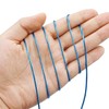 Metallic Blue Twine, 1.5 mm Thick, 328 Feet, for Crafts,