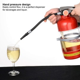 FOFY Dispensador de Cerveza con Forma de extintor de Incendios, dispensador de Licor, Bebida de Vino para cóctel de Licor de Cerveza