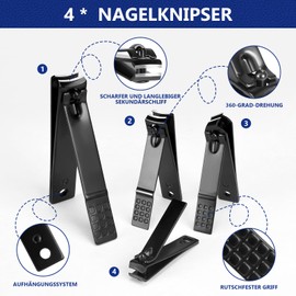 26-Piece Manicure Pedicure Set Nail Set - ACYOUNG Nail Clippers, Professional Stainless Steel Nail Care Tools with Leather Case for Home, Travel (Yellow-Brown)