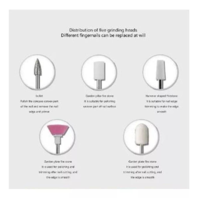 Flawless Pulidor C/luz Semi Profesional Para Uñas, (drill) Recargable