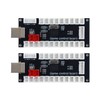 SJ@JX Arcade Game USB Encoder Zero Delay HAPP Style Arcade