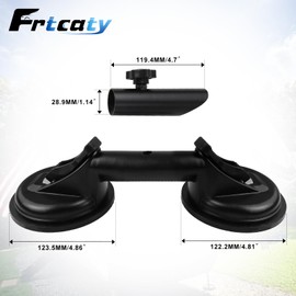 Frtcaty Suction Cup Flag Pole Holder Compatible with RV Truck Trailer SUV Universal Flag Pole Mount Camper Flag Pole RV Flag Pole Truck Flag Pole