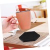 Operitacx 2 Sets Felt Coasters for Cups Thickened Heat Insulated