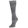 Celeste Stein Therapeutic Compression Socks, Black Grey Spots, 8-15 mmhg,