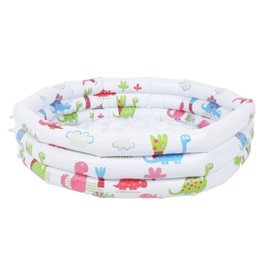 Inflatable Kiddie Pool PVC 31.5 Inch Cartoon Dinosaur Round Outdoor Swimming Pool for Kids Water Game Play Backyard