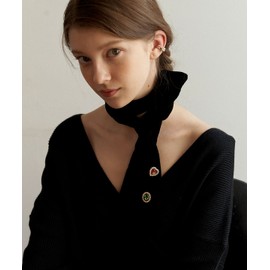 Tatiana Simple Velvet Long Scarf NZ1131