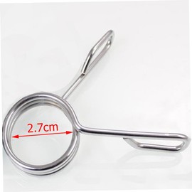 WHAMVOX 27mm Barbell Spring Clamp Barbell Spring Clip Collar Weight Lifting Clip