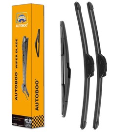 AUTOBOO 26"+16" Windshield Wipers with 12" Rear Wiper Blade Replacement for Hyundai Tucson 2010-2015 -Original Factory Quality (Pack of 3)