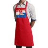 Fabulous Premium-Küchenschürze Rot True Heroes - Arbeiter Industrie Arbeit Helden