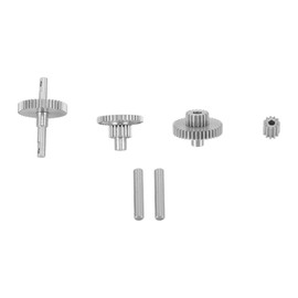 RC Crawler Gear Set Stainless Steel Easy Installation Light Precise RC Transmission Gear for Traxxas TRX4M 1/18 Crawler 16.6:1