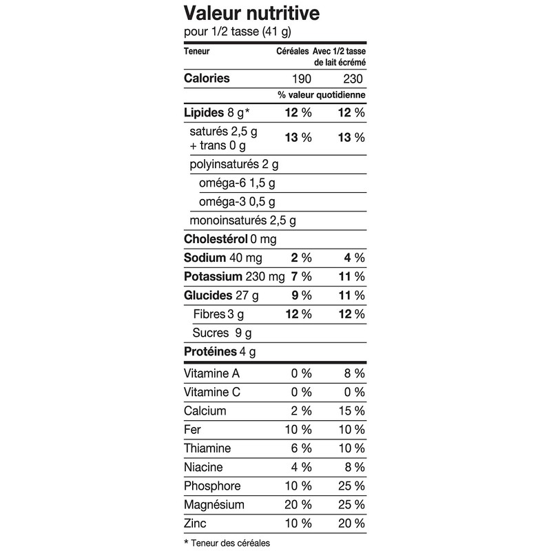 Divina Krunch Granola Flaxseeds, Walnuts, Pecans, Sesame and Hazelnuts 400