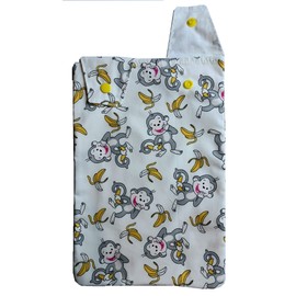 Catheter Leg Bag Holder. Cover. Grey. Laughing Monkeys