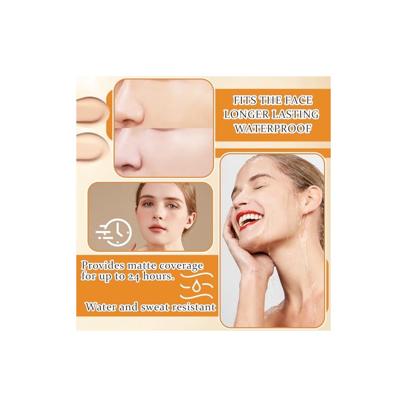 Base Maquillaje Cojín Aire Mushroom Head Cream Líquida Hidratante Corrector
