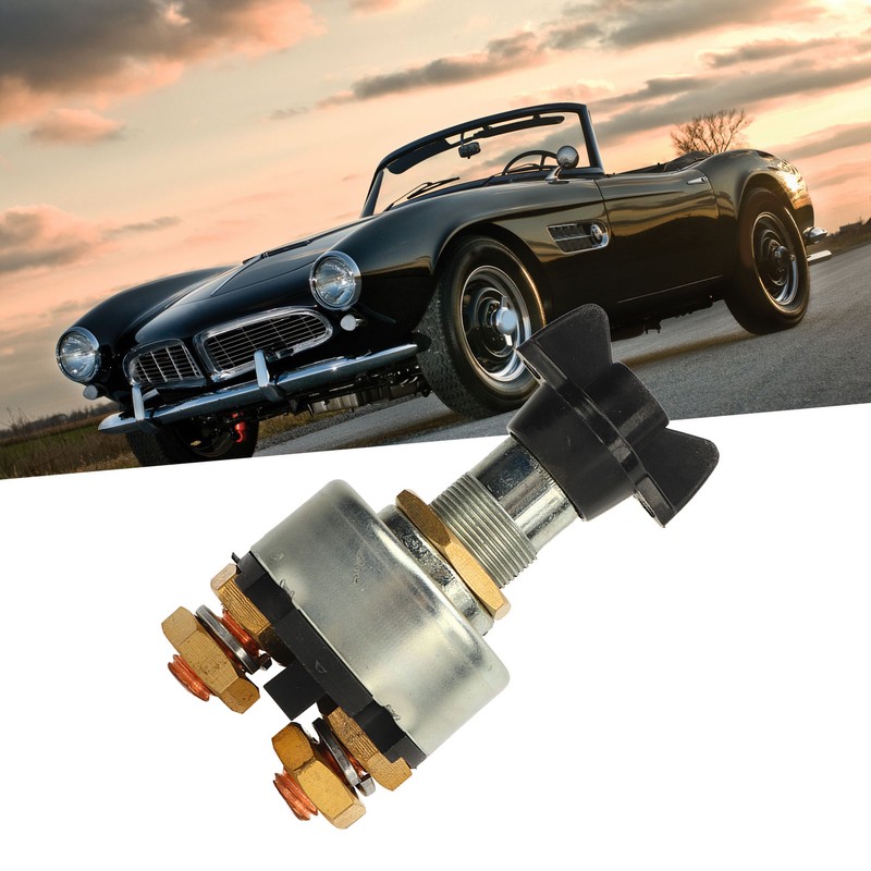 Battery Isolator Switch SSB106 12v 24v Fixed Key Battery Cut