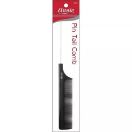 Annie #29 Pin Tail Comb Black
