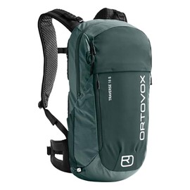 Ortovox Traverse 18L S Alpine Climbing Backpack with Shorter Back Lengths for Men & Women - Glacier Grey - 18 Liter