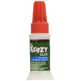 Krazy Glue Home and Office Brush-On Glue, 0.18 oz (Pack of 6)