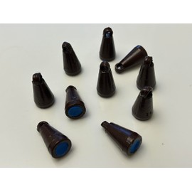 TMC Pack of 10 x Fishing plummets - 30 gram / 1 oz Plummets with Foam Inserts...