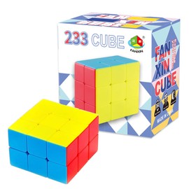 Oostifun 2 x 3 x 3 Irregular Puzzle Magic Cube Sticker Less 233 Magic Cube Puzzle Cube Toy