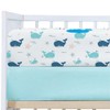 Little Grape Land Waterproof Crib Sheets for Boys 2 Pack,